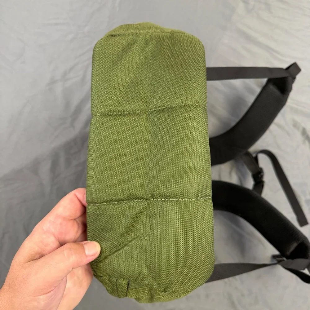 REI Co-op Cordura Backpack Olive Green Black Daypack Slim Hiking Bag Mens